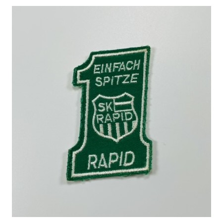 Aufnäher Rapid Wien (AUT), einfach Spitze