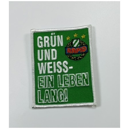 Aufnäher Rapid Wien (AUT), ein Leben lang