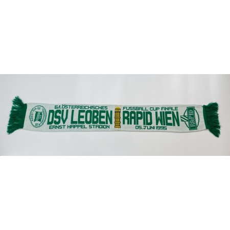 Schal Rapid Wien (AUT) - DSV Leoben (AUT), Cupfinale 1995