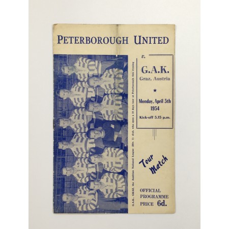 copy of Museum Programm Peterborough United - GAK