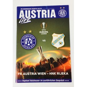 Programm Austria Wien - HNK Rijeka (CRO) & Rapid Wien (AUT)