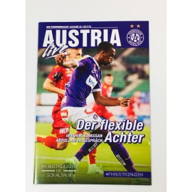 Programm Austria Wien - SCR Altach (AUT), 2017