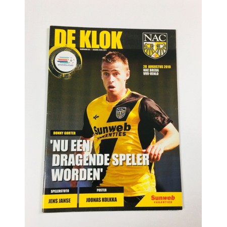 Programm NAC Breda - VVV Venlo (NED), 2010