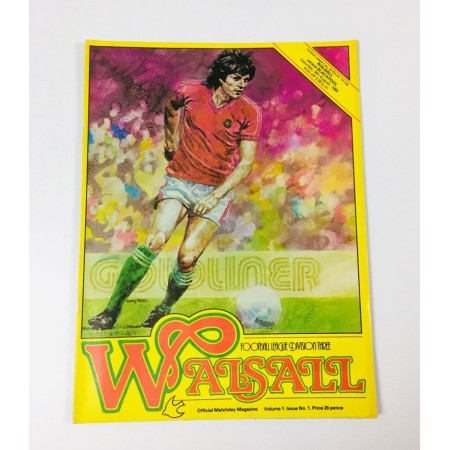 Programm Walsall (ENG) - Blackpool (ENG), 1980