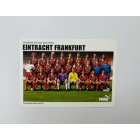 Teamkarte Eintracht Frankfurt (GER)