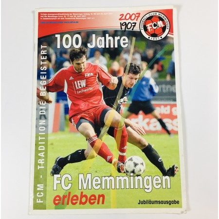 Jubiläumsausgabe 100 Jahre FC Memmingen (GER)